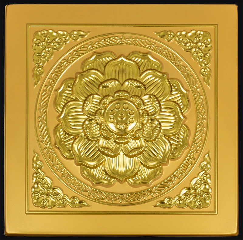 Pure golden lotus